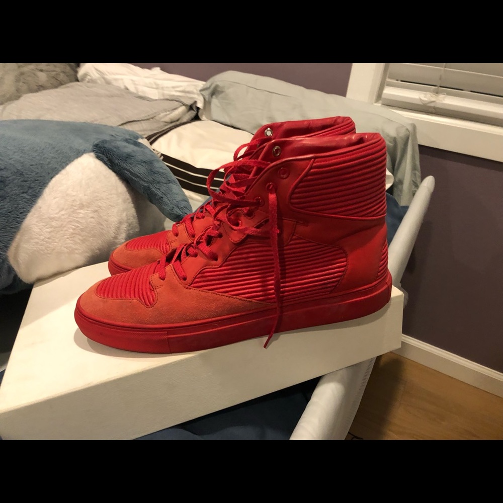 “Hyped”  Balenciaga Red Pleated size 42 worn twice